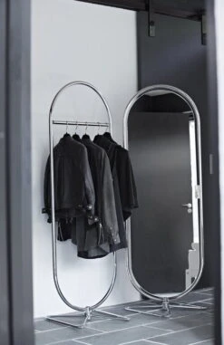 Verpan Miroir System 1-2-3, Chromé -Décoration D'Intérieur System 123 Rack Lifestyle 3