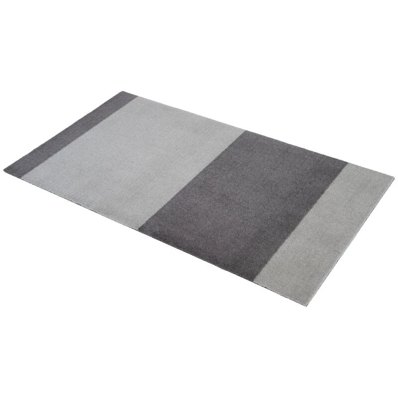 Tica Copenhagen Paillasson Stripes Horizontal, 90 x 130 cm, Gris 2 Tica Copenhagen Paillasson Stripes Horizontal, 90 x 130 cm, Gris – Image 2