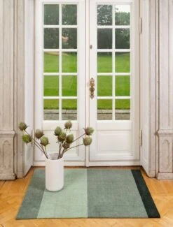 Tica Copenhagen Tapis Stripes Horizontal, 90 x 130 cm, Vert -Décoration D'Intérieur TICA Floormat Stripes horizon 10019 90x130 57105551001203 14