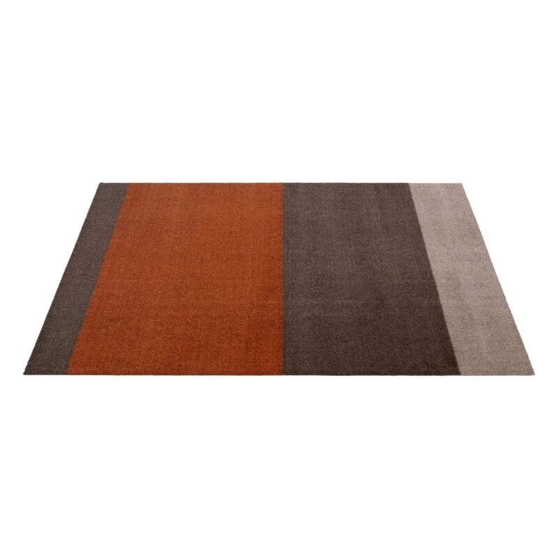 Tica Copenhagen Paillasson Stripes Horizontal, 60 x 90 cm, Marron - terracotta 3 Tica Copenhagen Paillasson Stripes Horizontal, 60 x 90 cm, Marron - terracotta – Image 3