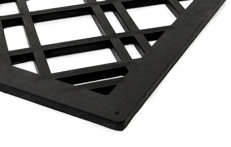 Tica Copenhagen Paillasson Lines, 45 x 75 cm, Noir 3 Tica Copenhagen Paillasson Lines, 45 x 75 cm, Noir – Image 3