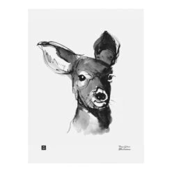 Teemu Järvi Illustrations Affiche <i>Charming Deer</i>, 30 x 40 cm
