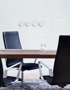 Arne Jacobsen Horloge Murale AJ Bankers 12 cm, Blanc 5 Arne Jacobsen Horloge Murale AJ Bankers 12 cm, Blanc -Décoration D'Intérieur TP 43688