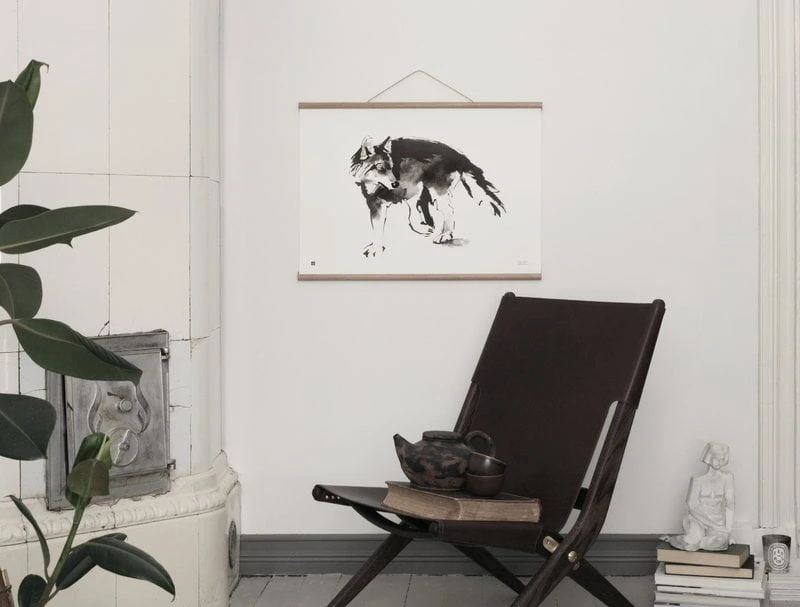 Teemu Järvi Illustrations Cadre Pour Affiche Wooden, 40 cm 4 Teemu Järvi Illustrations Cadre Pour Affiche Wooden, 40 cm – Image 4