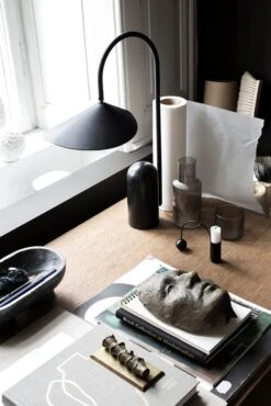 Ferm LIVING Bol Alza, Marbre Noir -Décoration D'Intérieur The Home 3days 20198593