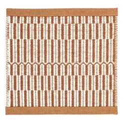 VM Carpet Tapis Duo Latua, Blanc - Cuivre