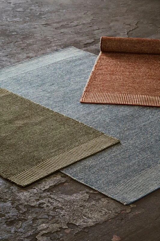 Woud Tapis Rombo, 75 X 200 cm, Rouille 4 Woud Tapis Rombo, 75 X 200 cm, Rouille – Image 4