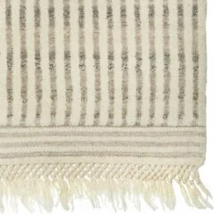 Anno Tapis En Laine Niwa 170 X 240 cm, Blanc - Gris -Décoration D'Intérieur anno 01 niwa hand knotted rug wool 170x240 6438427009643 hires 2