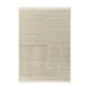 Anno Tapis En Laine Niwa 170 X 240 cm, Blanc - Gris