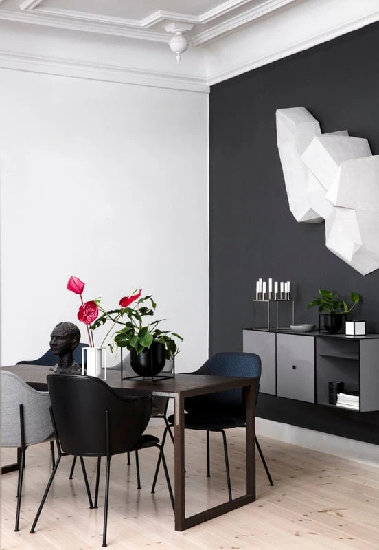 By Lassen Pot De Fleurs Kubus 23, Noir 3 By Lassen Pot De Fleurs Kubus 23, Noir – Image 3