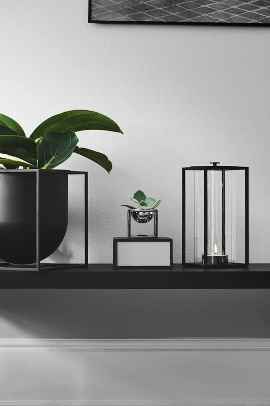 By Lassen Pot De Fleurs Kubus 23, Noir 6 By Lassen Pot De Fleurs Kubus 23, Noir – Image 6