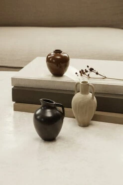 Ferm LIVING Vase Ary Mini, L, Sable -Décoration D'Intérieur fermLIVING AW21 AryMiniVases image