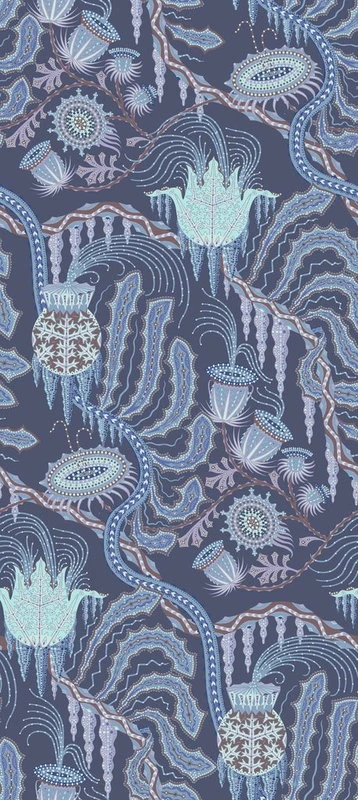 Klaus Haapaniemi & Co. Papier Peint Ice Palace Blue, Non Couché 2 Klaus Haapaniemi & Co. Papier Peint Ice Palace Blue, Non Couché – Image 2