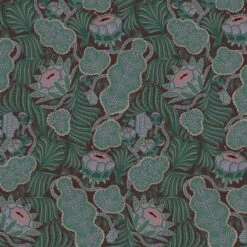 Klaus Haapaniemi & Co. Papier Peint Marron Iceflower, Non Couché