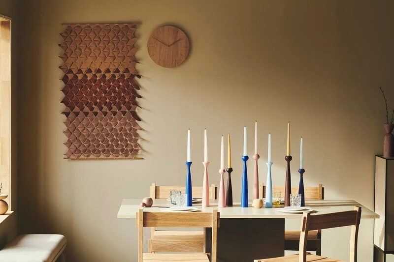 Applicata Bougeoir Tulip, Bleu Cobalt 6 Applicata Bougeoir Tulip, Bleu Cobalt – Image 6