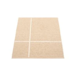 Pappelina Tapis Fred, 70 x 90 cm, Beige - vanille