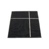 Pappelina Tapis Fred, 70 x 90 cm, Noir - vanille