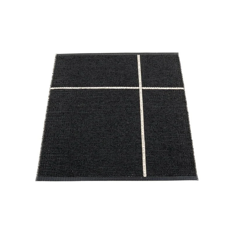 Pappelina Tapis Fred, 70 x 90 cm, Noir - vanille 1 Pappelina Tapis Fred, 70 x 90 cm, Noir - vanille