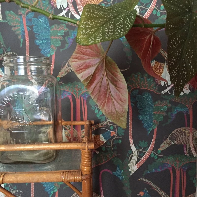 Klaus Haapaniemi & Co. Papier Peint Pheasants, Couché Mat 2 Klaus Haapaniemi & Co. Papier Peint Pheasants, Couché Mat – Image 2