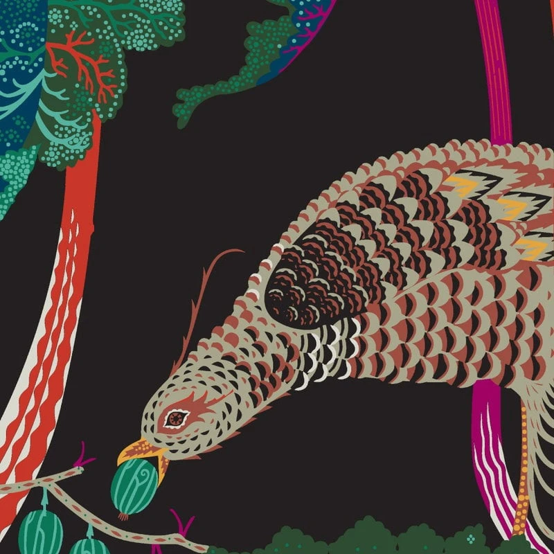 Klaus Haapaniemi & Co. Papier Peint Pheasants, Couché Mat 4 Klaus Haapaniemi & Co. Papier Peint Pheasants, Couché Mat – Image 4