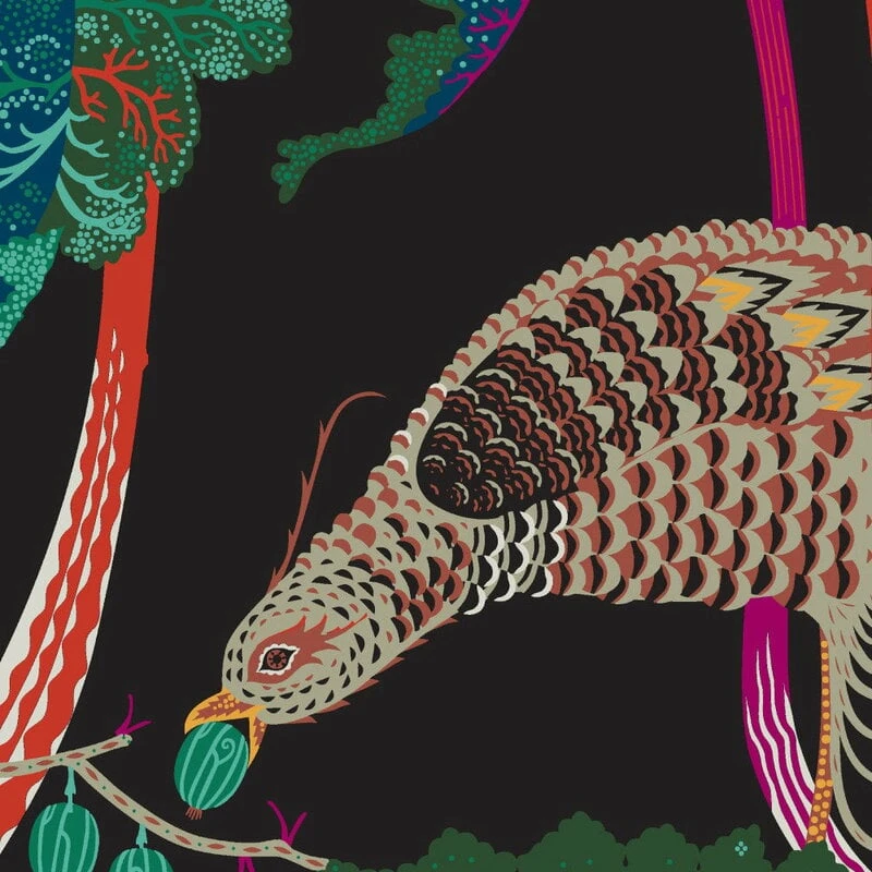 Klaus Haapaniemi & Co. Papier Peint Pheasants, Non Couché 2 Klaus Haapaniemi & Co. Papier Peint Pheasants, Non Couché – Image 2