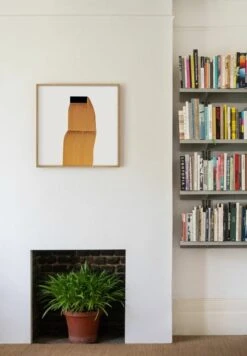 The Wrong Shop Affiche Drawing 11 Avec Cadre En Chêne, 69,5 x 69,5 cm -Décoration D'Intérieur ronan bouroullec drawing 11 lifestyle